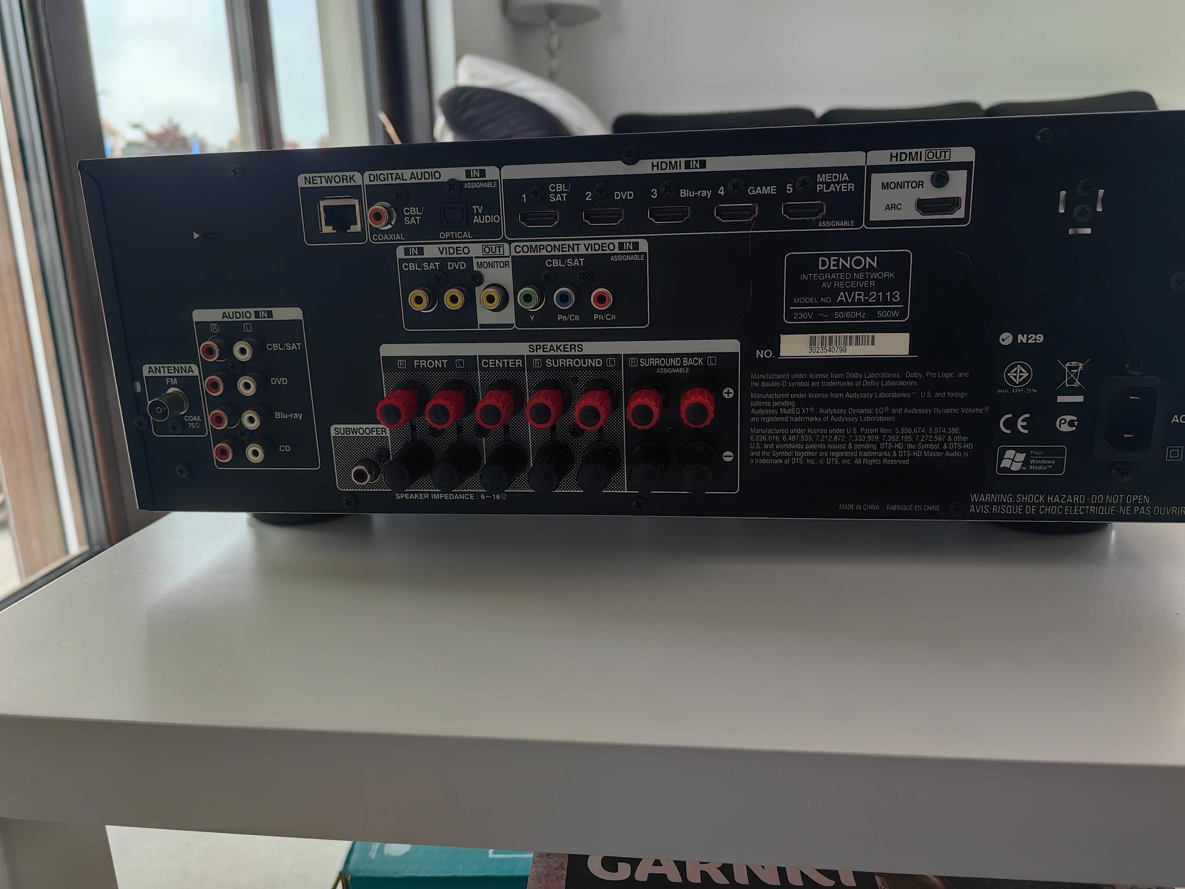 Amplituner kina domowego Denon AVR 2113