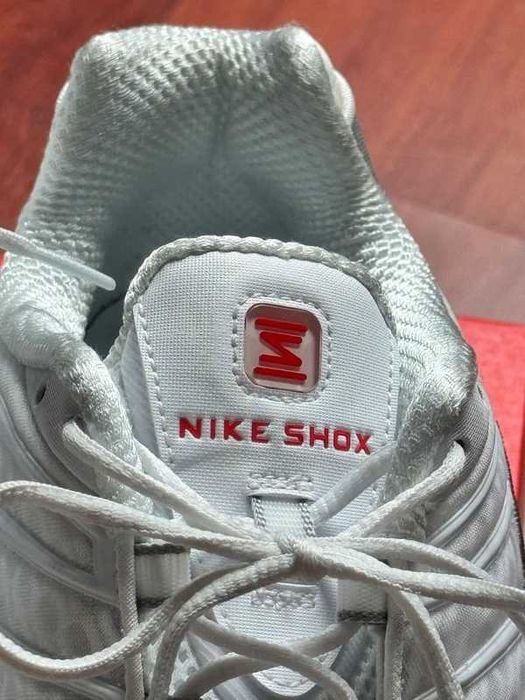 Buty meskie Mokasyny Nike_Shox_White R.45