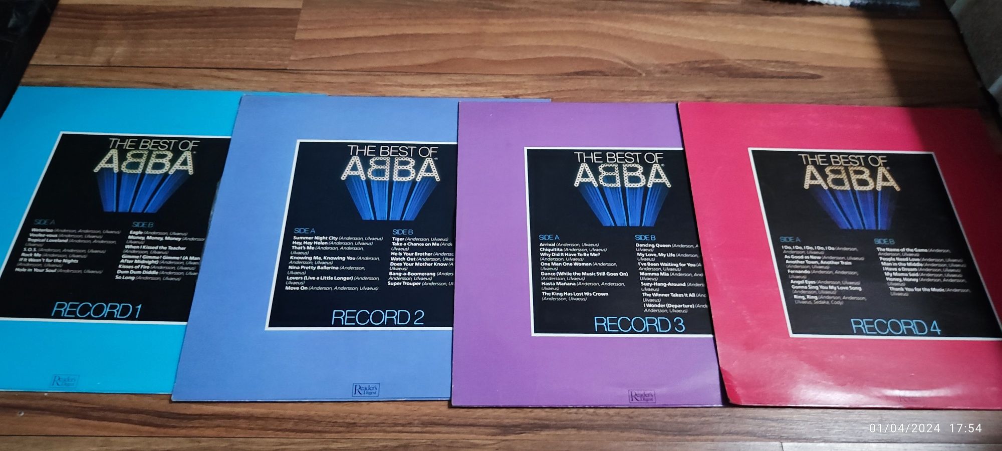 Coletânea The Best of Abba 4 vinis