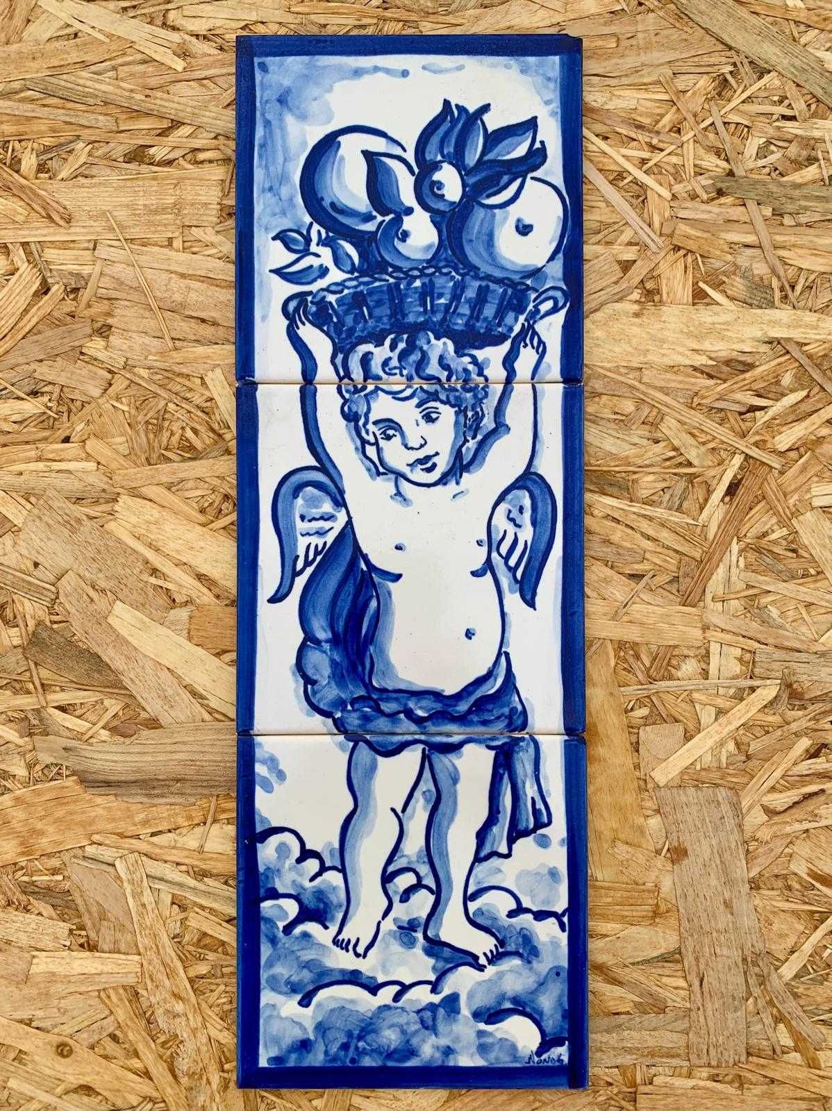 Azulejos - Anjo estilo século XVII