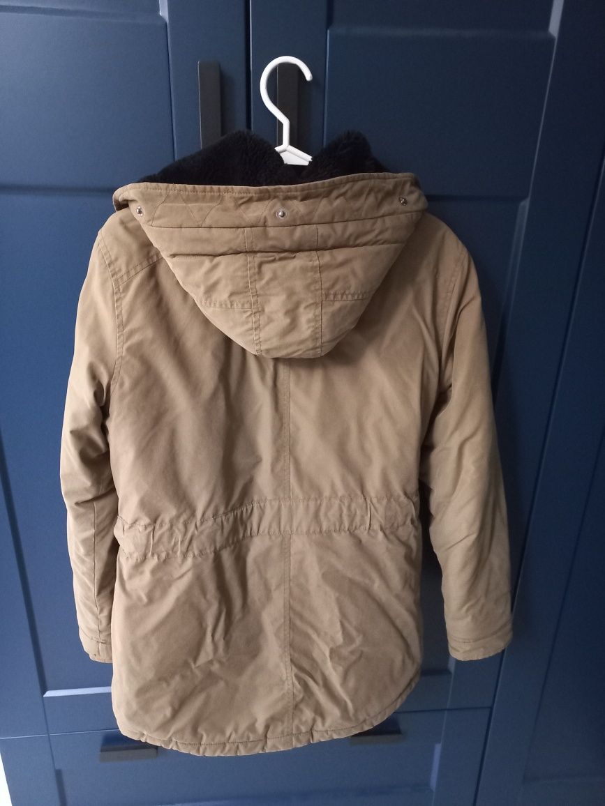 Kurtka parka zimowa Pepe Jeans S 36 khaki