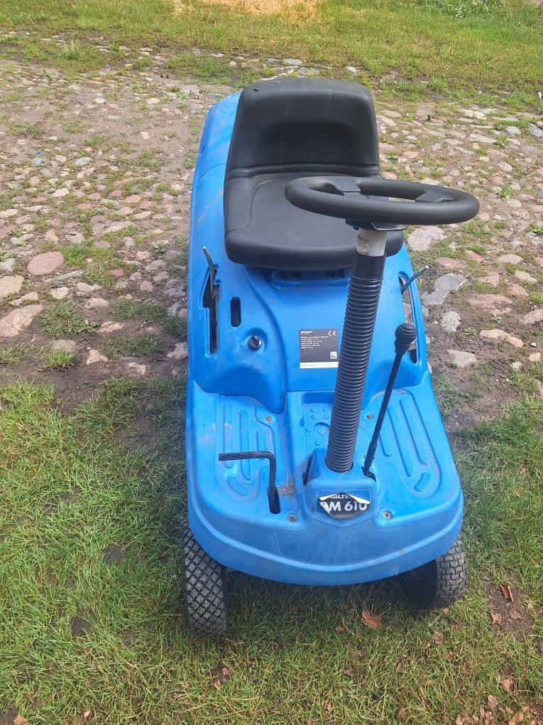 traktorek kosiarka Biltema RM 610z koszem