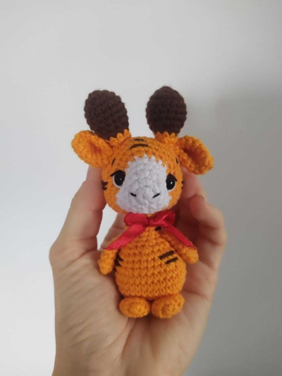 Zabawka Maskotka Żyrafa na szydelku dla dzieci Amigurumi Handmade