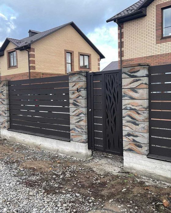 Блоки для паркану. Блоки будівельні. Модульні блоки.