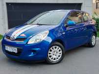 Hyundai i20 1.2 78KM benzyna, klimatyzacja, bezwypadkowy, serwis, stan BDB!!