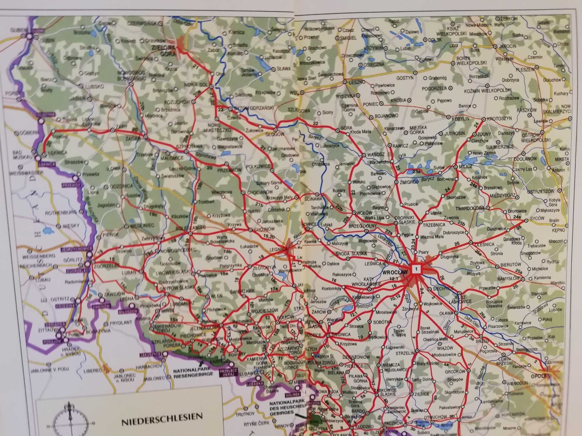 "Niederschlesien. Reiseführer" Janusz Czerwiński. - "Dolny Śląsk"