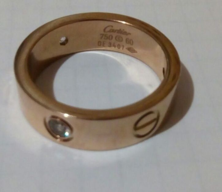 Кольцо новое Cartier