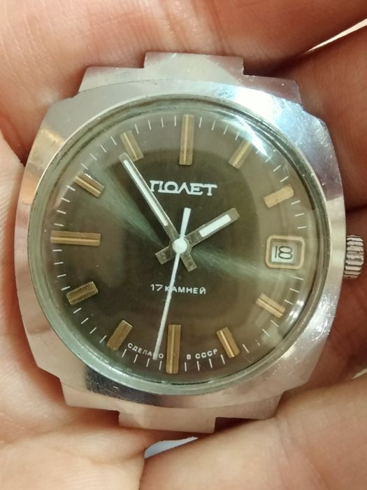Продам наручные механические часы Полет СССР