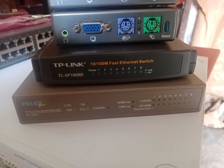 Продам 8 свитчей, северный кулер (с датчиком т.) , оперативную память.