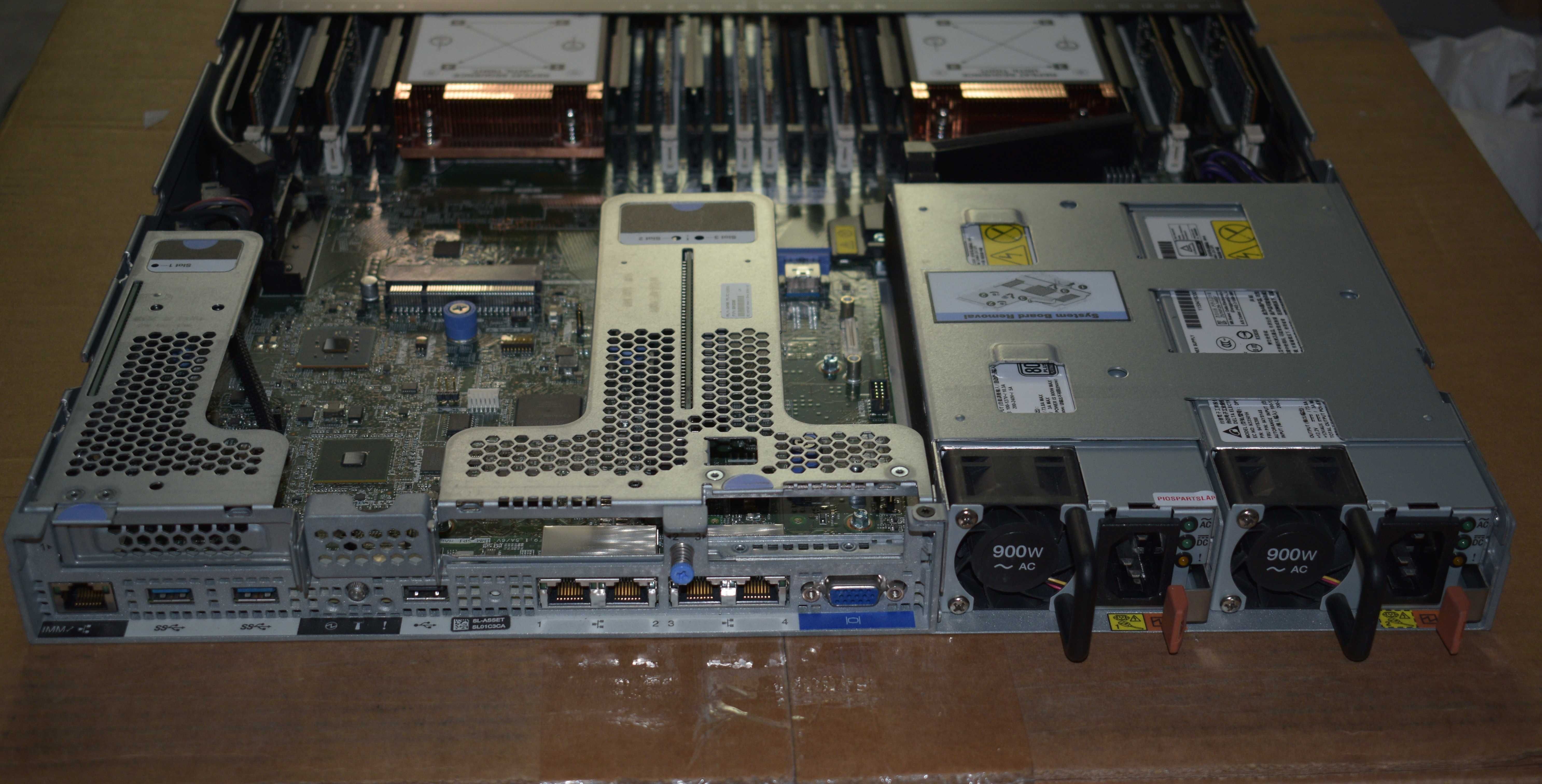 Сервер Lenovo System x3550 M5 (2x E5-2690v4, 256GB DDR4 RAM)