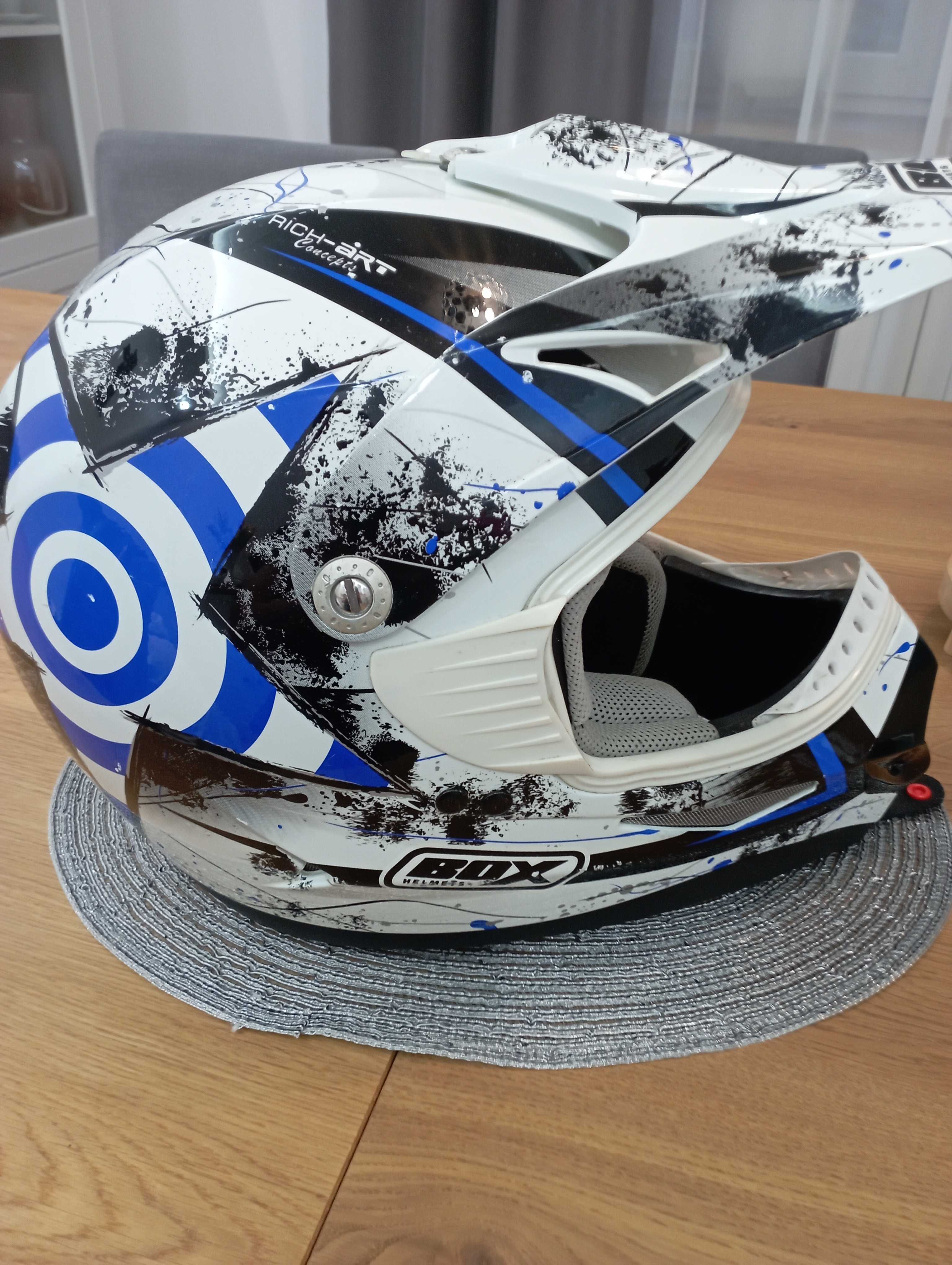 Kask motocyklowy BOX Helmets cross/quad