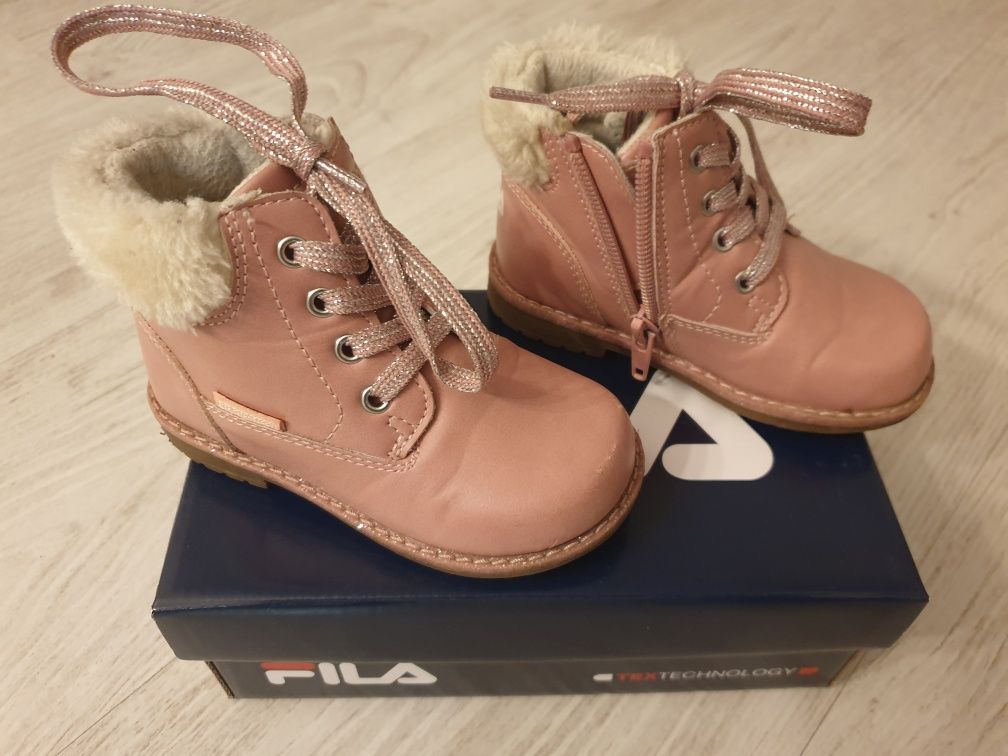 Trzewiki buty buciki zimowe dla dziewczynki dziewczęce