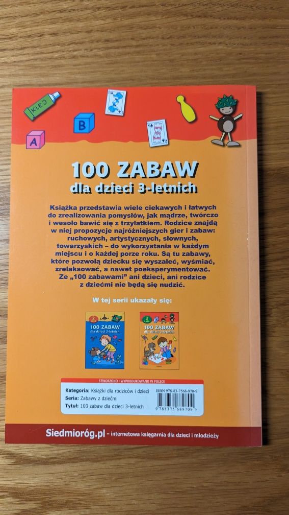 100 zabaw dla dzieci 3-letnich
