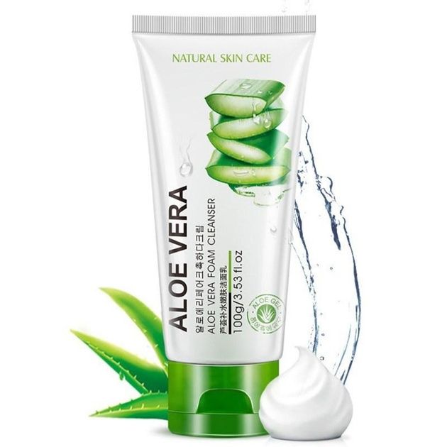Пінка для вмивання з екстрактом алое вера Bioaqua Aloe Vera Foam Clean