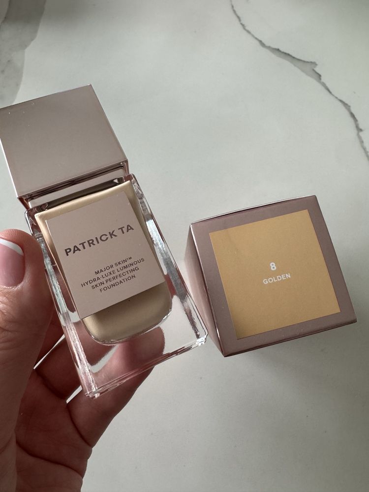 Patrick Ta Hydra Luxe Foundation – nawilżający podkład 2w1 nr.9 GOLDEN