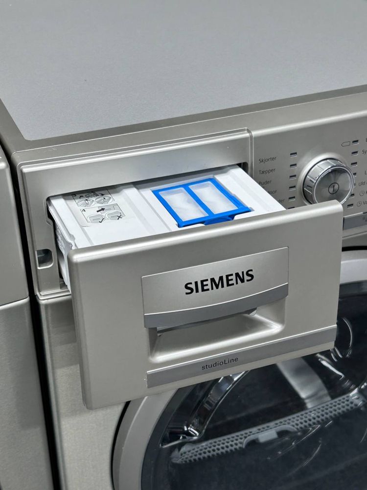 Комплект пральна + сушильна машина Siemens WT45W569DN та WM14W5S9DN
