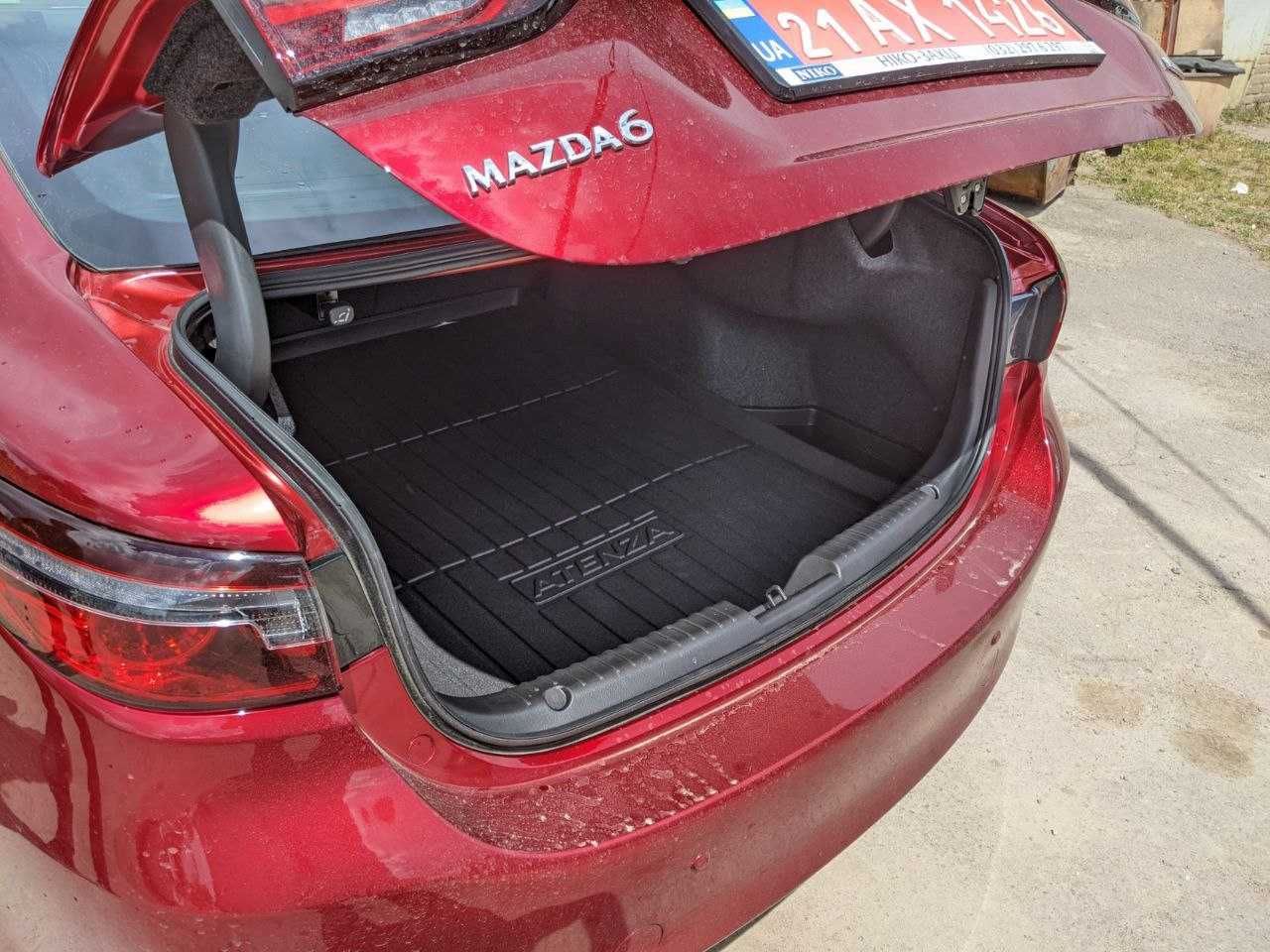 Коврик корыто ковер поддон в багажник Мазду 6 Mazda 6 2012-2022 Sedan