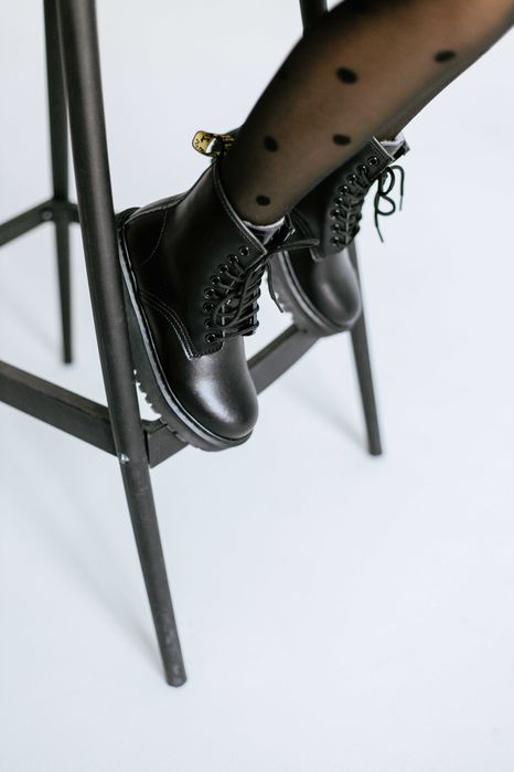 Черевики зимові жіночі Dr.Martens Jadon Mono Black | (23.5см)