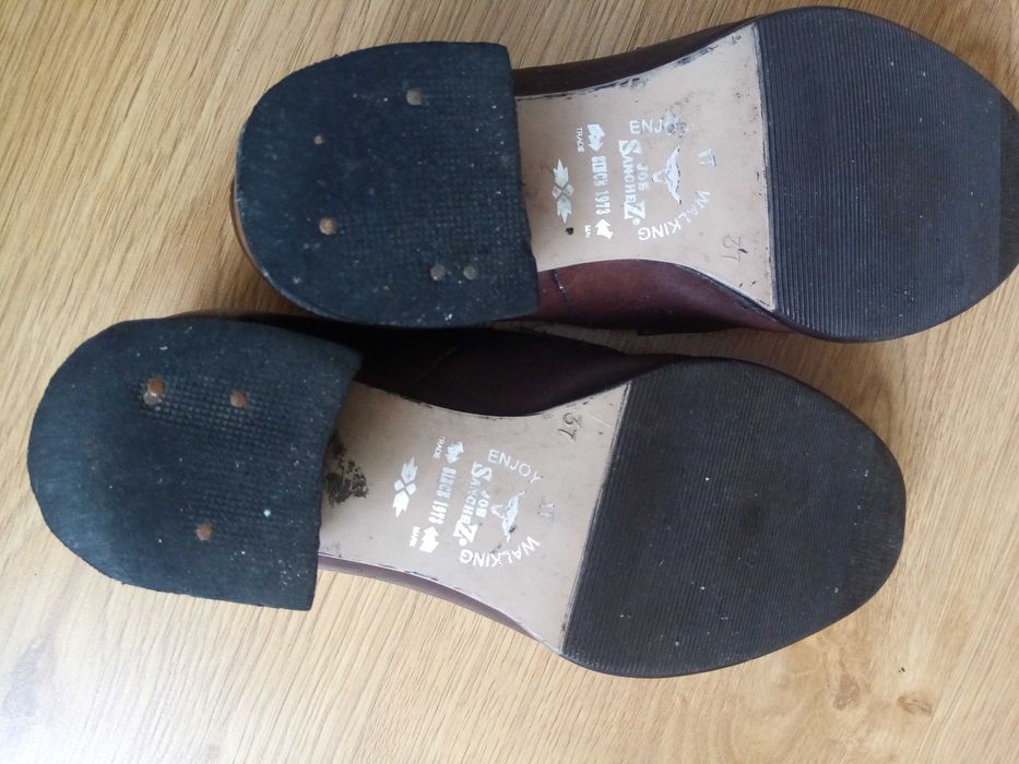 SANCHEZ hiszpańskie buty ze skóry r.37