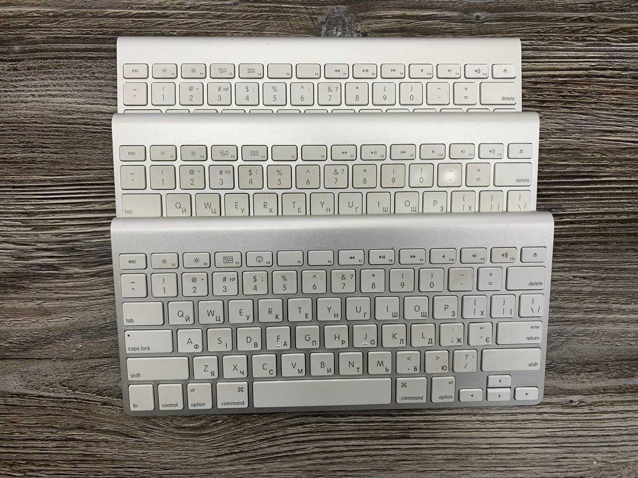 Клавіатура Apple A1314 Wireless Keyboard Кирилиця Apple оригінал