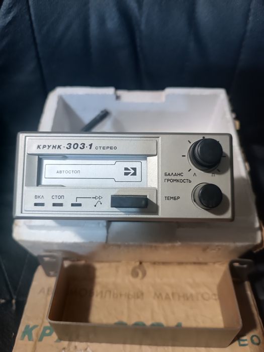 Магнитола крунк 303-1 стерео