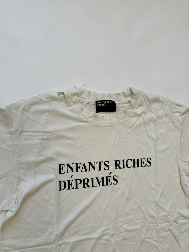 футболка Enfants Riches Deprimes logo ERD destress archive balenciaga