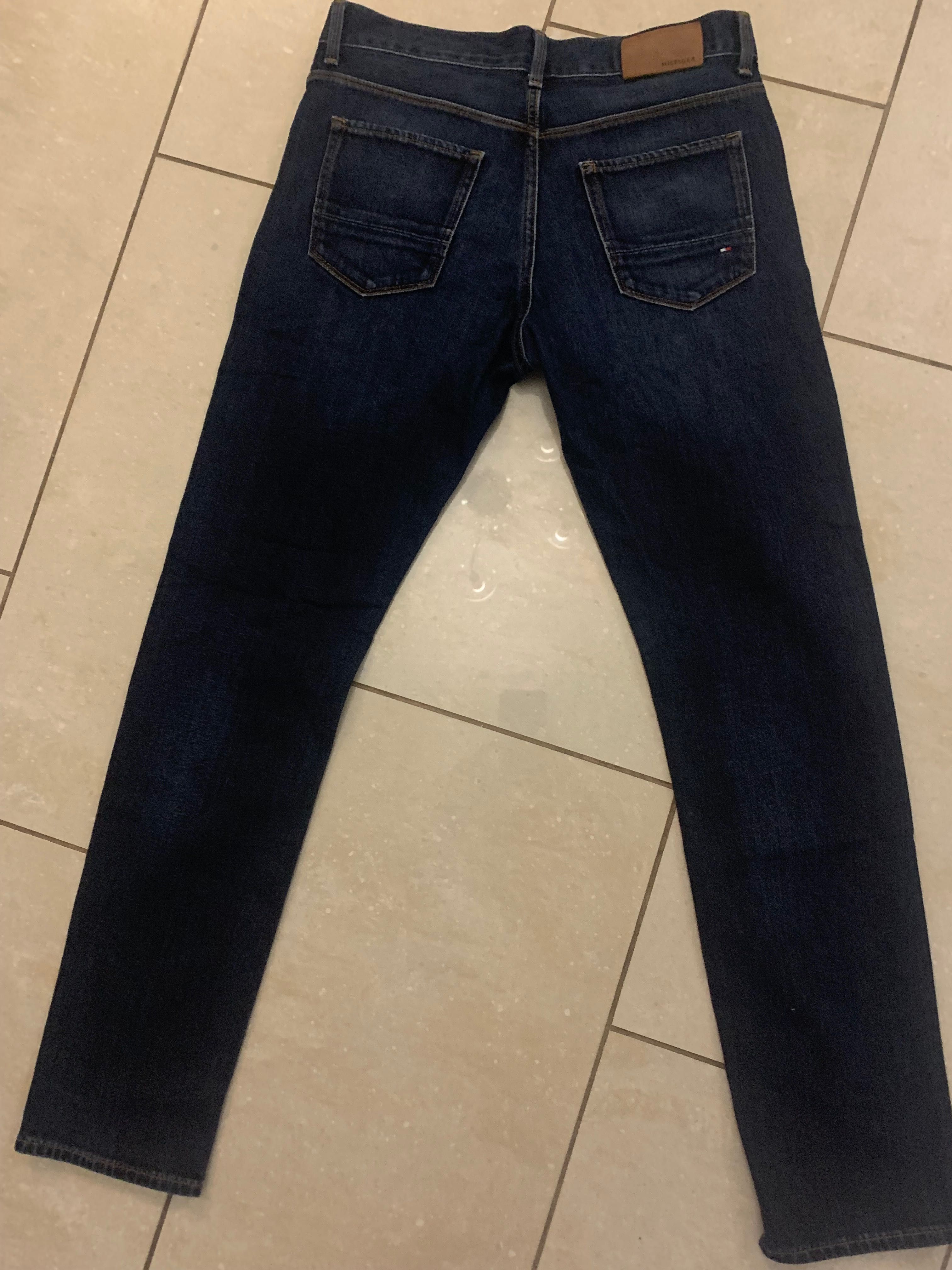 Tommy Hilfiger slim fit sexi spodnie damskie jeans  31/32, wysoki stan