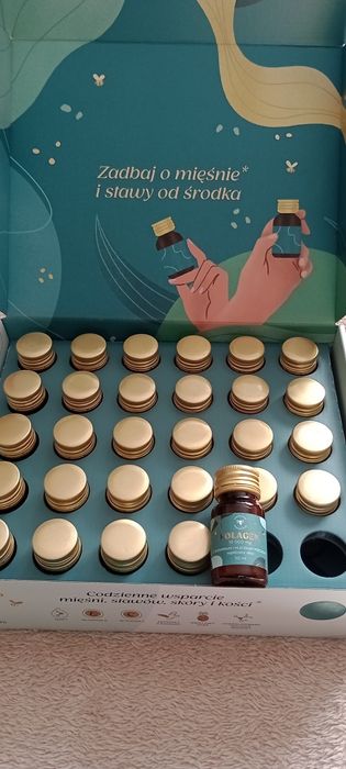 Kolagen sport owocowy w shotach Pasieki Sadowskich