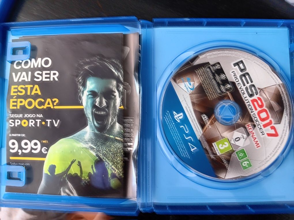 Jogo PES2017 para playstation