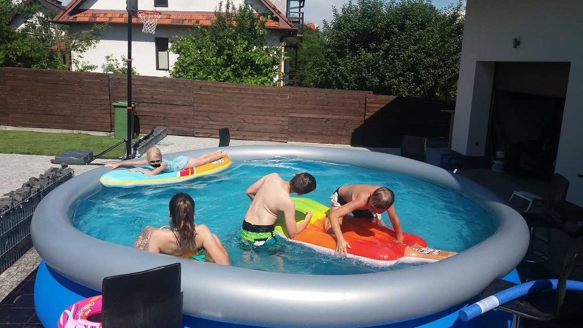 Zestaw basen i pompa piaskowa + pompa filtrowa