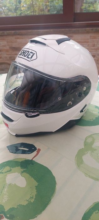 Kask motorowy biały  SHOEI Neotec II roz. S