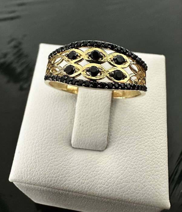 Złoty pierscionek 14k próba 585