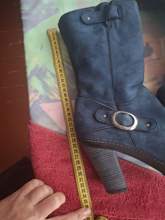 Сапожки замшеві ексклюзив