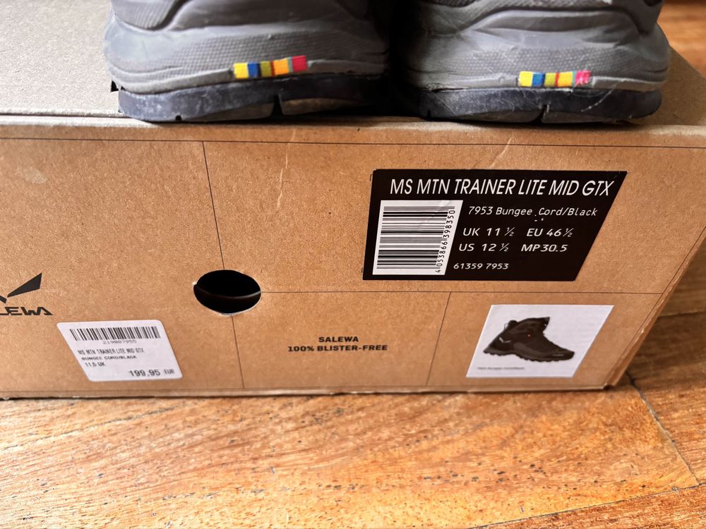 Buty trekkingowe Salewa Mountain Trainer Lite Mid GTX - rozmiar 46,5
