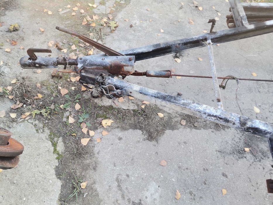 Orginalne podwozie przyczepki niewiadow z hamulcem najazdowym, 1500