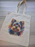Torba bawełniana z Yorkshire terrier