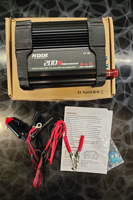 Інвертор  1000/2000 Вт/Чистий синус/ 12 В на 230 В Flamezum, для котла