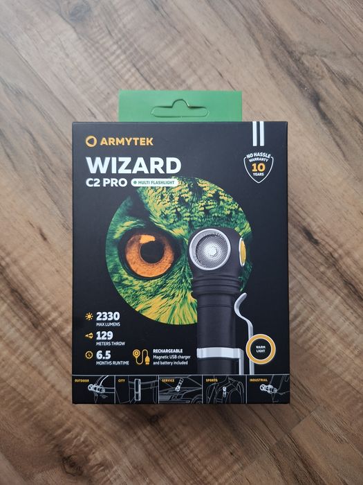 Armytek wizard c2 pro xhp50.2 magnet usb налобний ліхтар