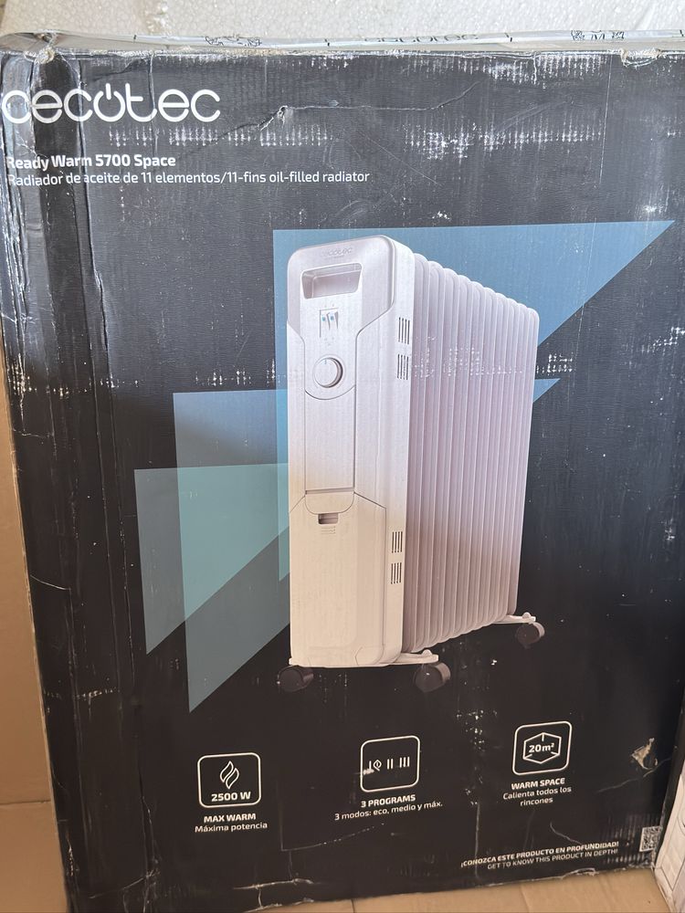 Масляный радиатор, обогреватель 2500w
