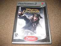 Jogo "Pirates Of The Caribbean: At World`s End" para PS2/Completo!