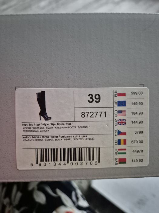 Sprzedam Kozaki marki Wojas