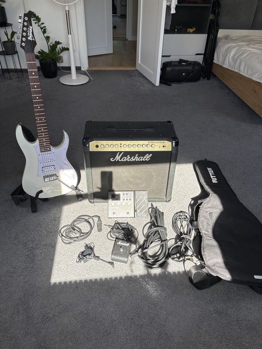 Gitara Ibanez GRG140-WH ZESTAW!
