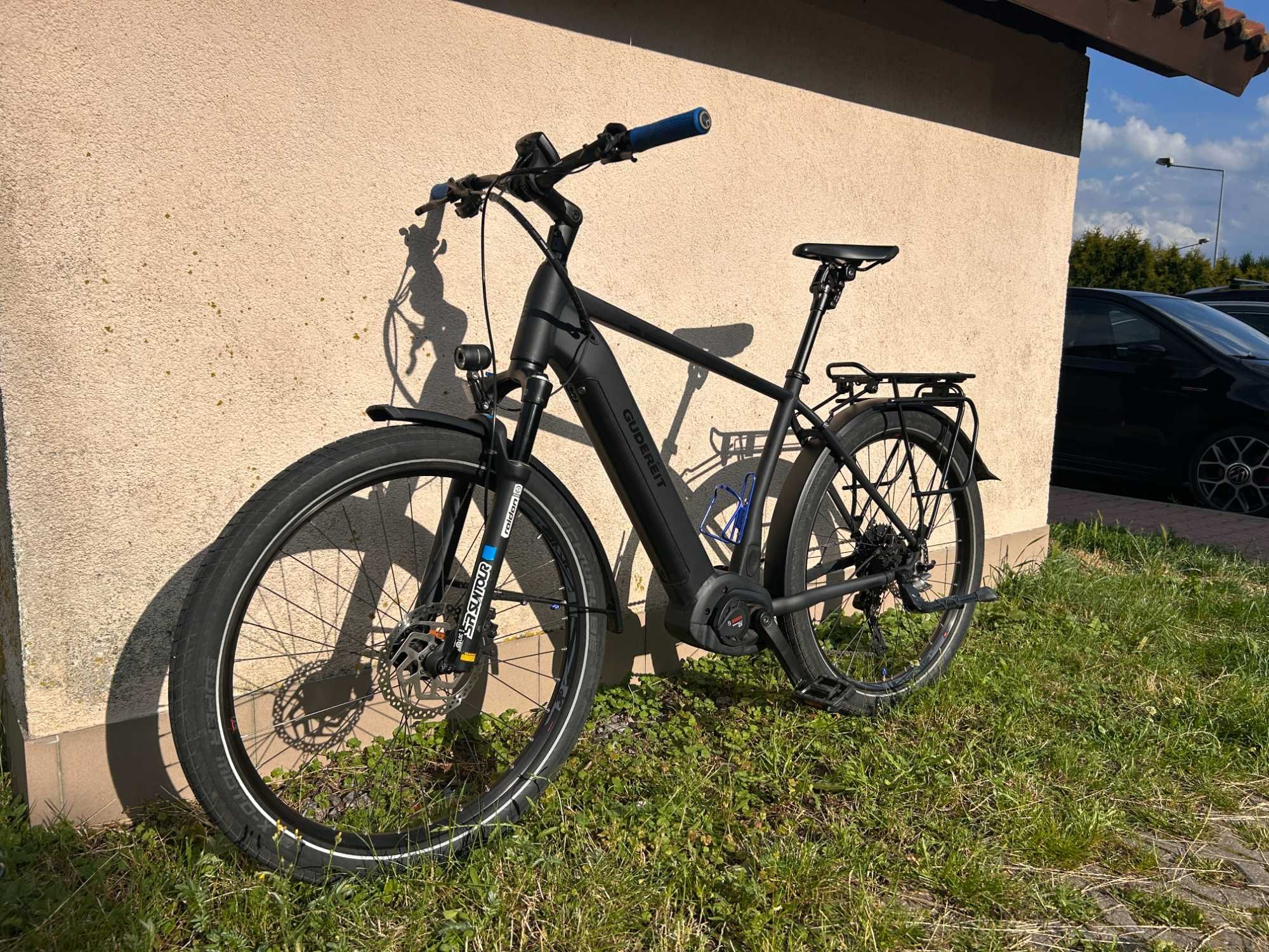 Rower elektryczny Gudereit ET 12 Evo – komfort, moc, jakość BOSCH CX