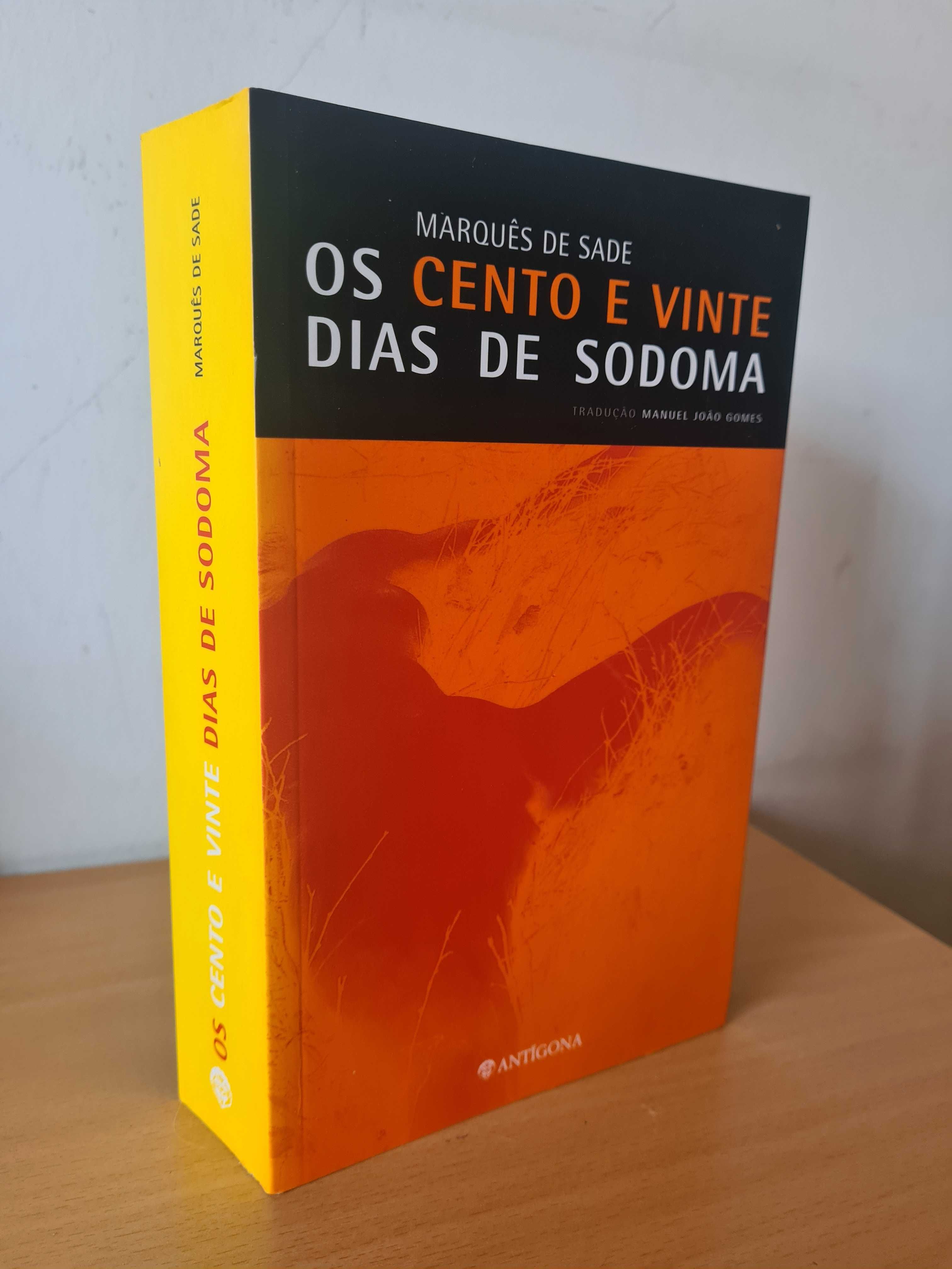 Livro "Os Cento e Vinte Dias de Sodoma" do Marquês de Sade