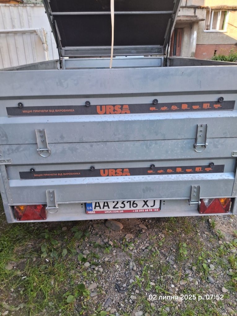 Продам прицеп двухосний
