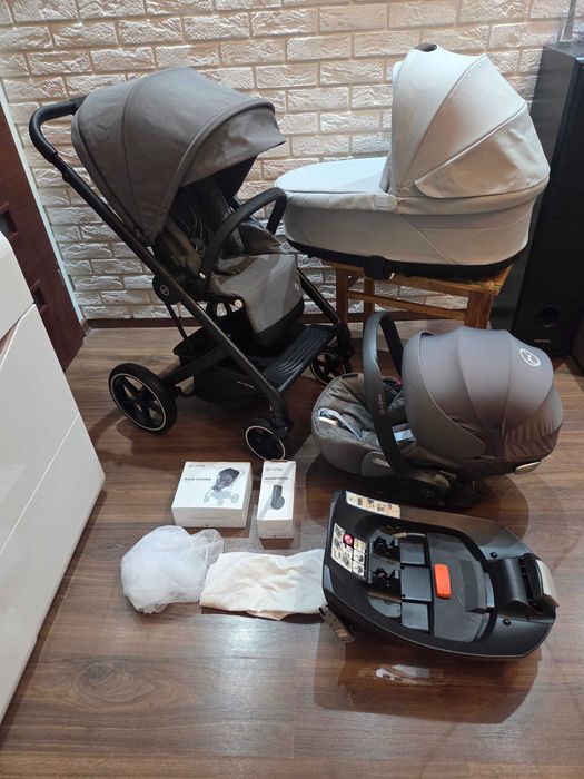 Zadbany Cybex Balios S Lux 4w1 + Gondola 2023 + Gratisy