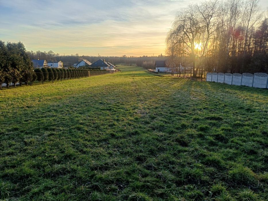 Działka budowlana o powierzchni 1216m2