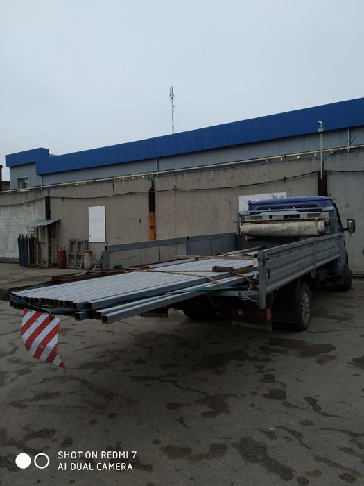 Грузоперевозки газель борт 6м