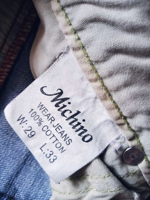 Spodnie jeansy damskie , S, M, dzwony , Michino