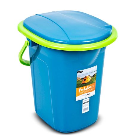 Toaleta przenośna turystyczna wiadro WC 19L GreenBlue GB320BL